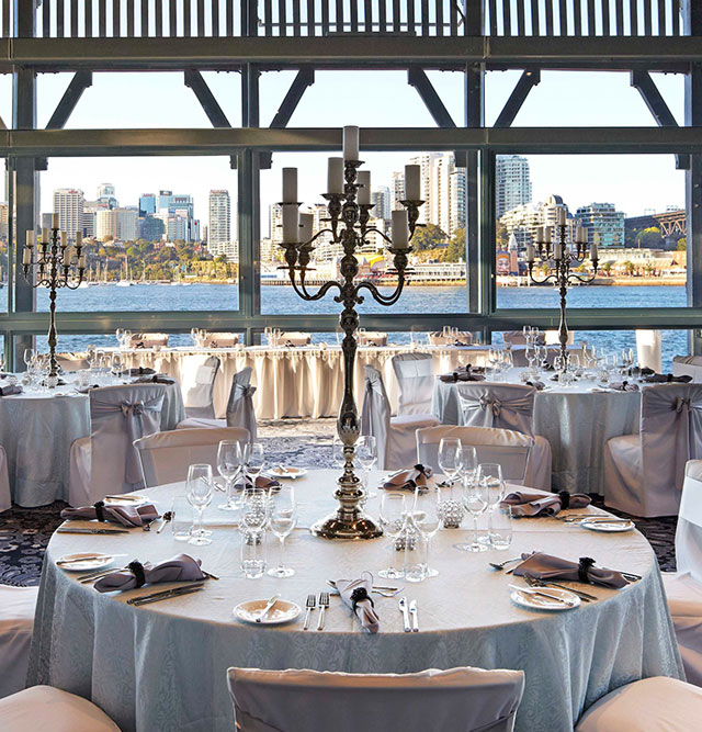 Waterfront Wedding Reception Venues Pier One Sydney Harbour