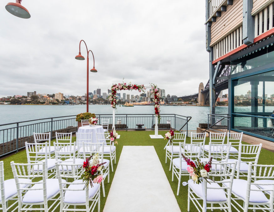 Wedding Ceremony Pier One Sydney Harbour