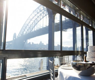 Sydney waterfront wedding venue at Pier One Sydney Harbour
