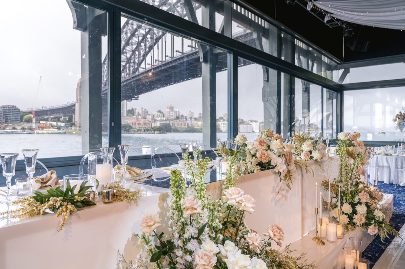Wedding reception in the Water Room