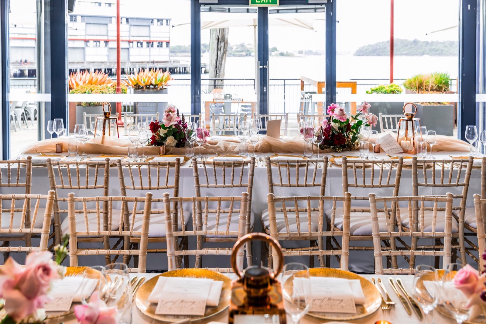 A Dawes Point meeting room with harbour views